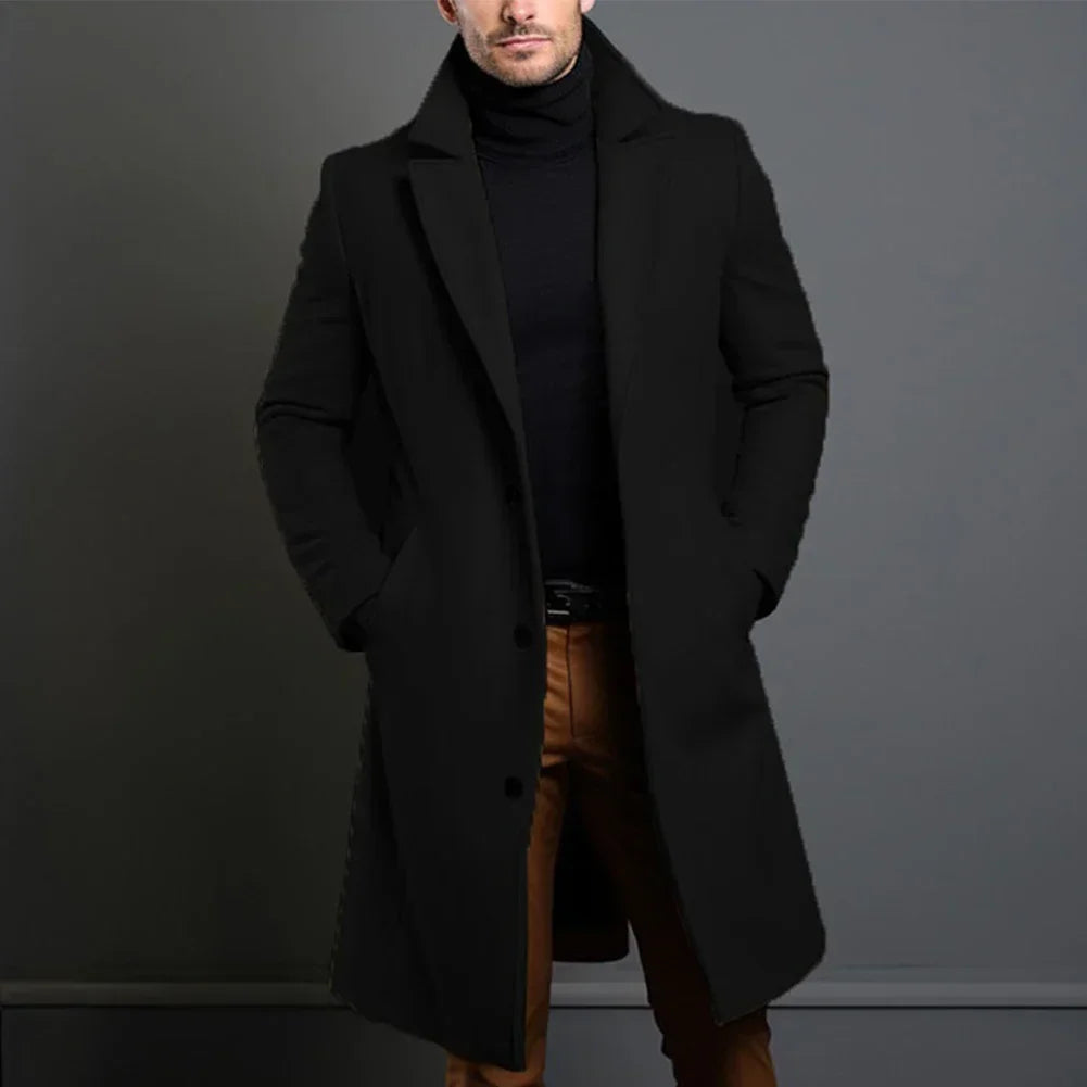 Matteo - Cappotto Trench | Stile Classico e Comfort Invernale