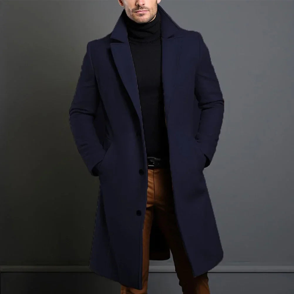 Matteo - Cappotto Trench | Stile Classico e Comfort Invernale