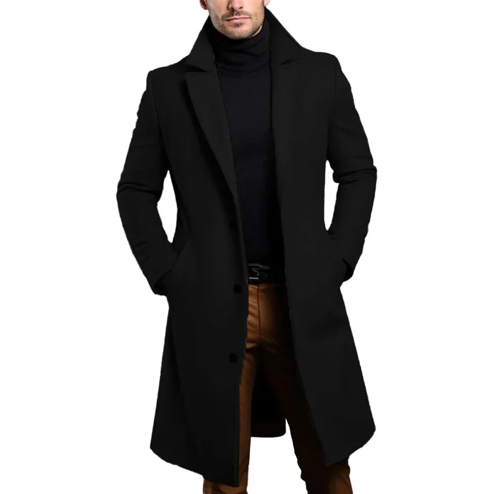 Matteo - Cappotto Trench | Stile Classico e Comfort Invernale