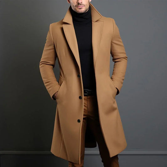 Matteo - Cappotto Trench | Stile Classico e Comfort Invernale